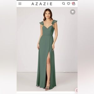 Azazie Everett Size A0 *custom length (54.5”)